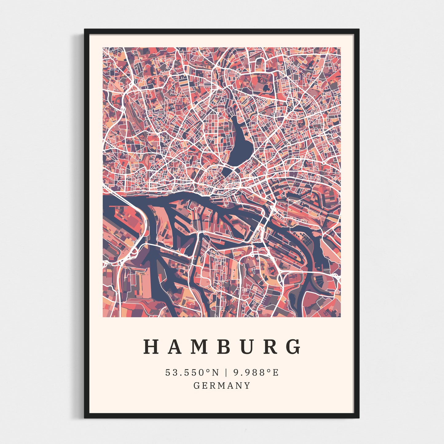 Poster Hamburg