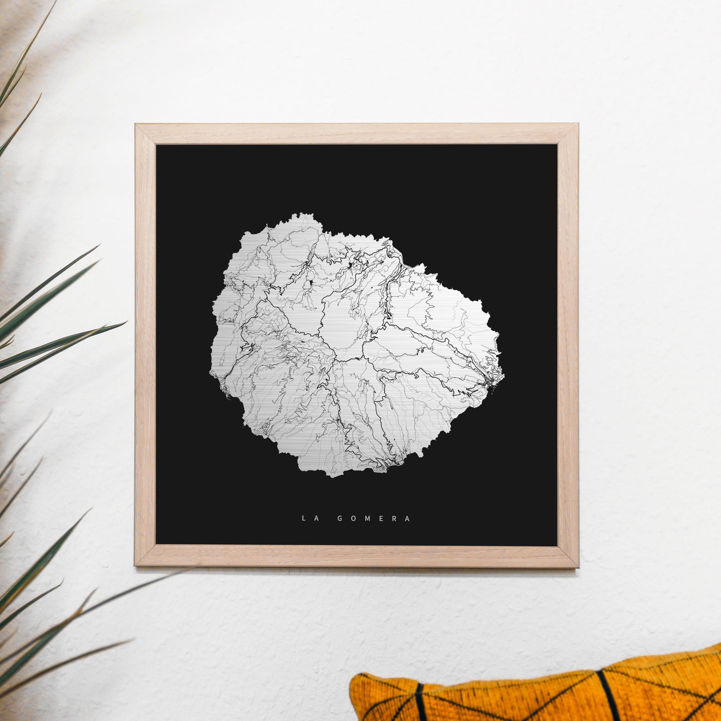 Metallschild La Gomera