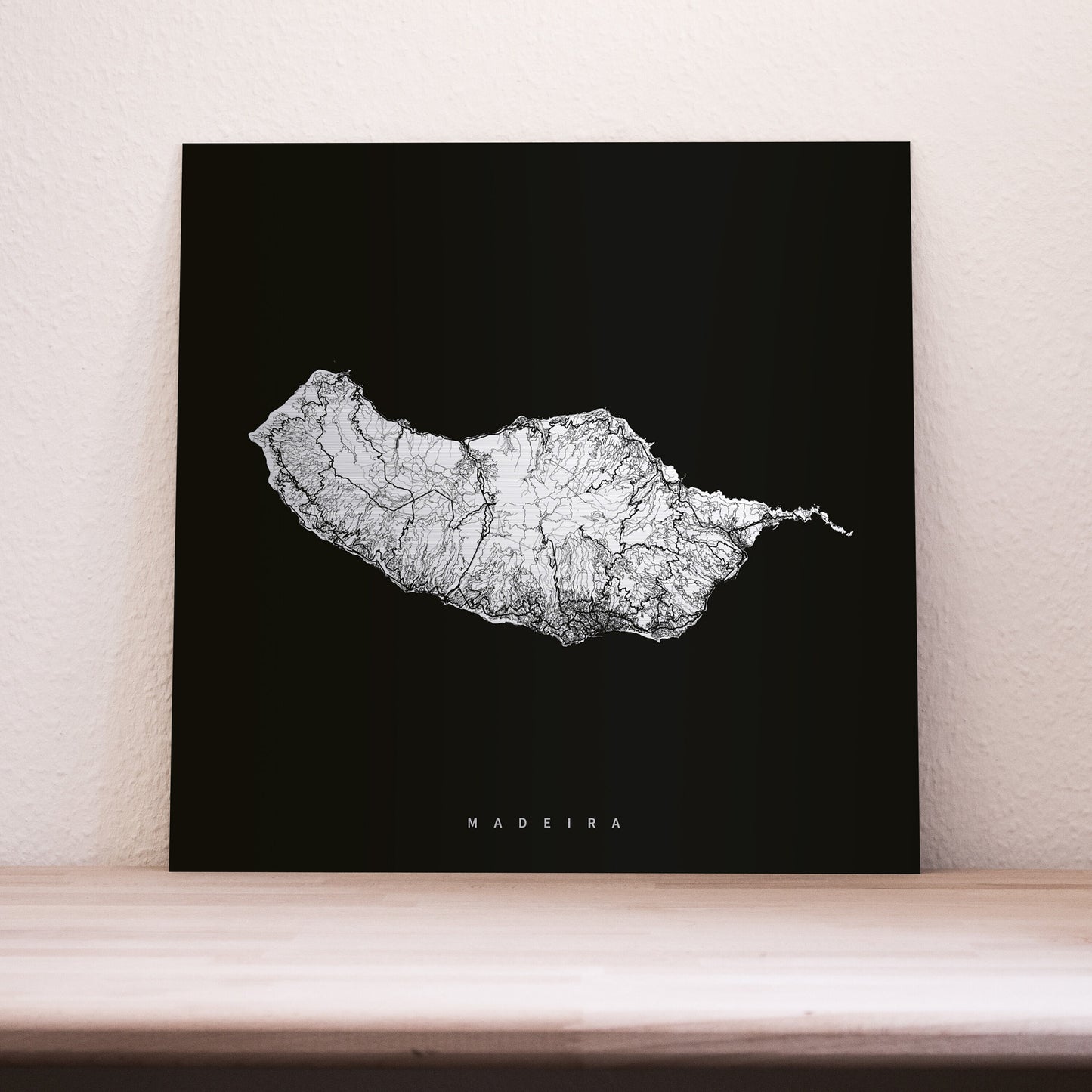 Metallschild Madeira
