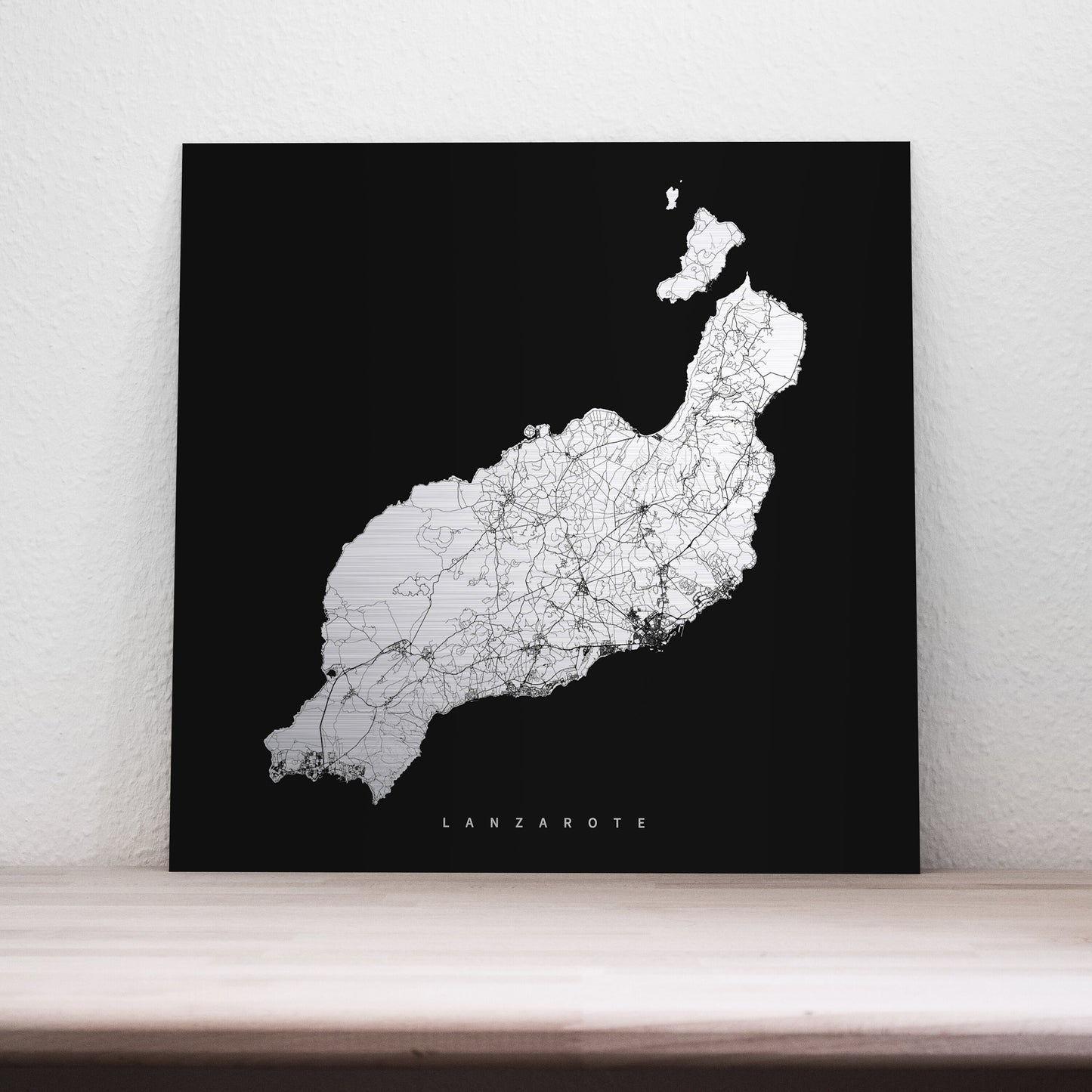 Metallschild Lanzarote