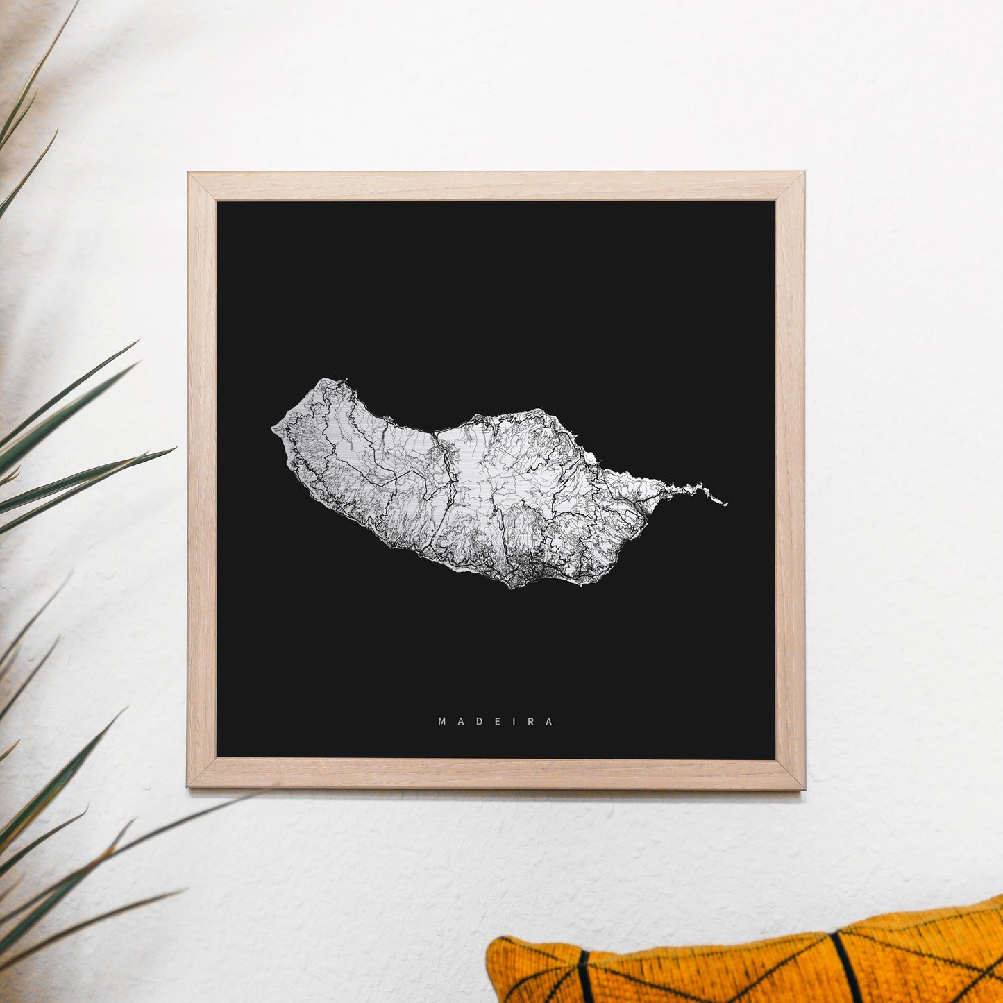 Metallschild Madeira