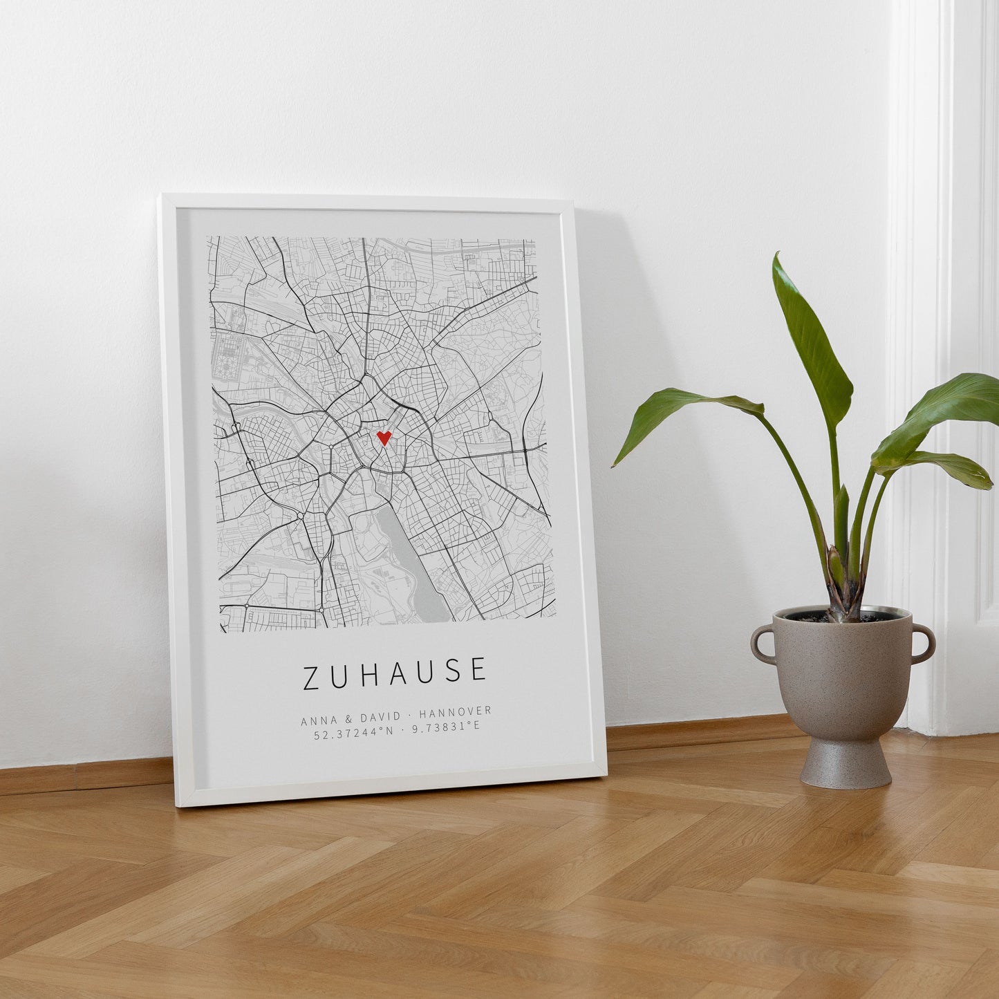 Stadtplan-Poster
