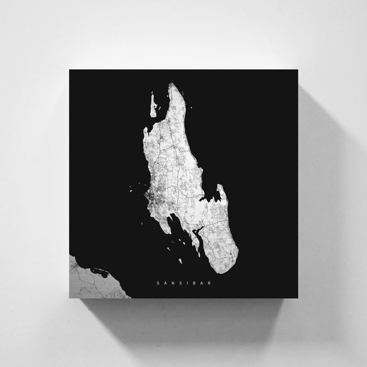 Metallschild Sansibar
