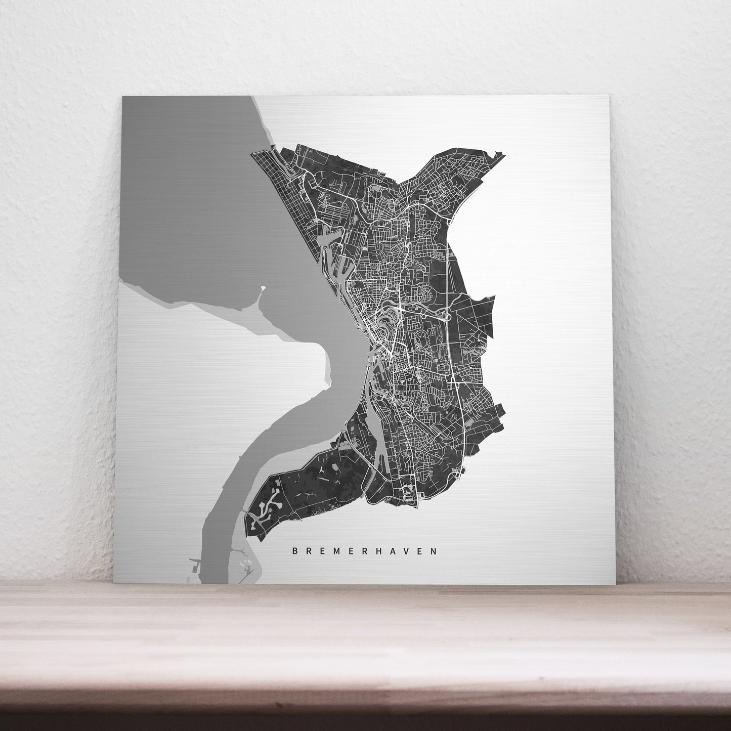 Metallschild Bremerhaven
